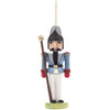 Nutcracker Sentry German Ornament Gray – German nutcracker by Karl-Heinz Bilz
