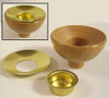 Pyramid Candle Holder 16221 – wooden candleholder by Richard Glaesser
