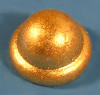 Pyramid Fence Cap Gold Dome