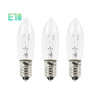 E10 Bulbs 3W - For Lower Candle Arch - Pack of 3 Bulbs – Christmas light arch