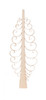 Natural Flat Shaved Tree Figurine 15cm – wooden figurine by Udo Rudolph