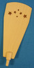 Natural Wood Star Paddle Small 118 x 48