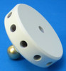 Pyramid Hub 16 Holes - 6mm / 7mm - White – alternate view of the Christmas pyramid