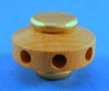 Pyramid Hub 8 Holes - 4.5mm / 2mm - Nat Gold – Christmas pyramid by KWO
