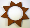 Tealight Holder Star Frame – wooden candleholder by Zeidler Holzkunst GmbH