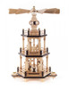 Natural Nativity Christmas Pyramid 3 Level – Christmas pyramid by Volker & Heiko Flath