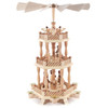 Trumpeting Angel German Pyramid 3 Level – Christmas pyramid by Geschwister Stephani OHG