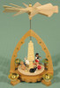 Cats German Christmas Pyramid – alternate view of the Christmas pyramid