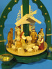 Christmas Carousel Pyramid German Star Arch – detail view of the Christmas pyramid