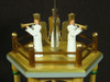 Christmas German Pyramid Angels Top 3 Level – detail view of the Christmas pyramid