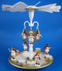 Flying Angel TeaLight German Christmas Carousel – Christmas pyramid by Zeidler Holzkunst GmbH