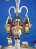 Flying Angel TeaLight German Christmas Carousel – alternate view of the Christmas pyramid