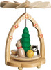 Miniature Pyramid Cats Playing | Warm Air Pyramid – Christmas pyramid by Richard Glaesser