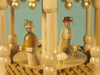 Nativity Christmas Carousel Pyramid – side view of the Christmas pyramid