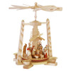 Natural Nativity Christmas Pyramid – Christmas pyramid by Richard Glaesser