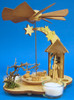 Sheep Shepherd Pyramid TeaLight Candles – Christmas pyramid