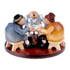 Card Players German Smoker – side view of the German Christmas smoker