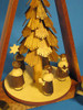Chip Tree Chorale Pyramid – detail view of the Christmas pyramid