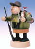 Duck Hunter German Smoker Bird – alternate view of the German Christmas smoker
