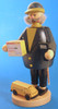 German Postman Incense Smoker – detail view of the German Christmas smoker