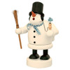 Happy Snowman German Smoker – alternate view of the German Christmas smoker