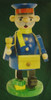 Miniature Postman Hat German Smoker – alternate view of the German Christmas smoker
