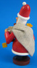 Small Santa Ruprecht Bell German Smoker – side view of the German Christmas smoker