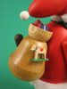 Santa with Small Sleigh German Smoker – side view of the German Christmas smoker