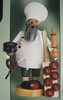 Baker Cakes Breads Incense Smoker | 8.25 Inches Tall – detail view of the German Christmas smoker