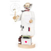 Doctor with Bow Tie German Smoker – detail view of the German Christmas smoker