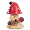 Dotted Mushroom House German Smoker – German Christmas smoker by Wolfgang Ottwald