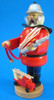 Fireman Truck German Smoker – side view of the German Christmas smoker