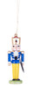 Ornament Nutcracker King Ornament Blue – German nutcracker by Karl-Heinz Bilz