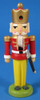 Mini Nutcracker King Figurine Red – alternate view of the German nutcracker