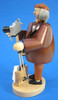 Photographer Tripod German Smoker – side view of the German Christmas smoker
