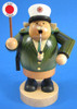 Policeman Halt Incense German Smoker – alternate view of the German Christmas smoker