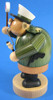 Policeman Halt Incense German Smoker – side view of the German Christmas smoker