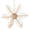 Small Shaved Star German Ornament – Christmas ornament by Udo Rudolph