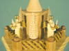 Erzgebirge Angels German Pyramid 4 Level – detail view of the Christmas pyramid