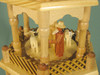 Erzgebirge Angels German Pyramid 4 Level – side view of the Christmas pyramid
