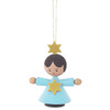 Angel Child Ornament Blue