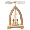 Gowned Angel Christmas German Pyramid – Christmas pyramid by Peter Lorenz