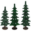 Green Tree Wood Figurine Trunk – Christmas ornament by Richard Glaesser