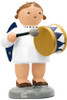 Angel Drum German Figurine – Christmas ornament by KWO
