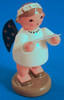 Angel German Figurine Singing Sheet Music – alternate view of the Christmas ornament