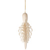 Shaved Pinecone German Ornament - Set of 5 – alternate view of the Christmas ornament