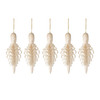 Shaved Pinecone German Ornament - Set of 5 – Christmas ornament by Falko Beyer