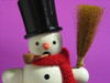 Snowman Bird Squirrel German Smoker – side view of the German Christmas smoker