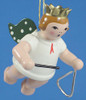 Triangle Angel Christmas Ornament – Christmas ornament by Kunstgewerbliche Drechslerei Ellmann