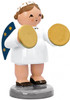 Angel German Figurine Cymbals – Christmas ornament by KWO